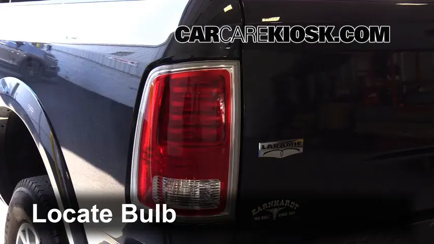 2015 Ram 2500 Laramie 6.7L 6 Cyl. Turbo Diesel Crew Cab Pickup (4 Door) Lights Tail Light (replace bulb)